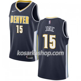 Dres Denver Nuggets Nikola Jokic 15 Nike 2017-18 Navy Swingman